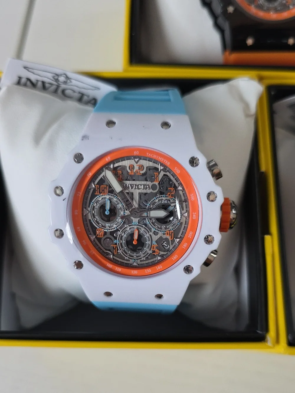 461. SET OF 3!!! Invicta Racing Vaulthan Men's Watches 44mm
